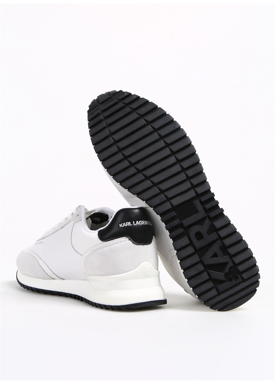 KARL LAGERFELD Beyaz Erkek Deri Sneaker KL52932_3