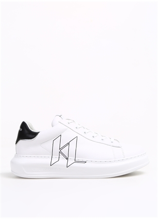 KARL LAGERFELD Beyaz Erkek Deri Sneaker KL52511_0