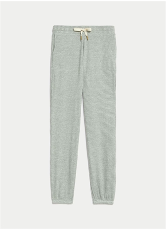 Marks & Spencer Mint Kadın Regular Fit Waffle Pijama Altı 1640P_1