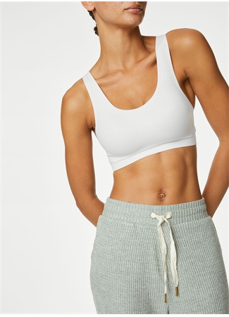 Marks & Spencer Mint Kadın Regular Fit Waffle Pijama Altı 1640P_2