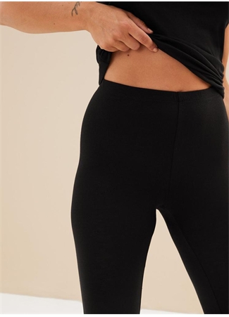 Marks & Spencer Siyah Kadın 2'Li Heatgen Legging Termal Tayt 7202_2