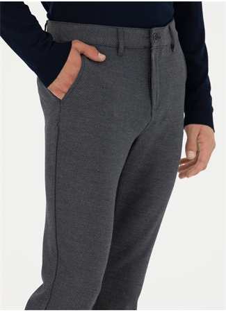 Pierre Cardin Normal Bel Normal Paça Slim Fit Lacivert Erkek Pantolon MAYON_4