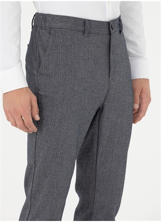 Pierre Cardin Normal Bel Normal Paça Slim Fit Açık Lacivert Erkek Pantolon NEVADA_4