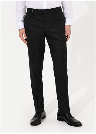 Pierre Cardin Normal Bel Normal Paça Slim Fit Antrasit Erkek Klasik Pantolon S09014/P_1