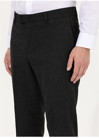 Pierre Cardin Normal Bel Normal Paça Slim Fit Antrasit Erkek Klasik Pantolon S09014/P_4