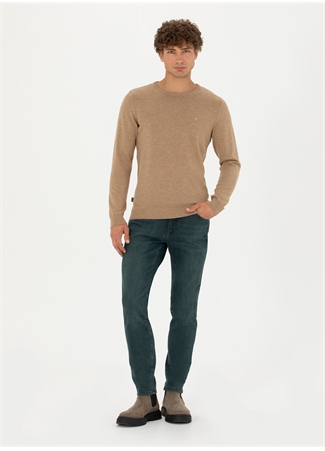 Pierre Cardin Normal Bel Normal Paça Slim Fit Mavi Erkek Denim Pantolon TINOS_0