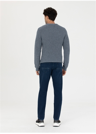 Pierre Cardin Normal Bel Normal Paça Straight Lacivert Erkek Denim Pantolon MIGUEL_3