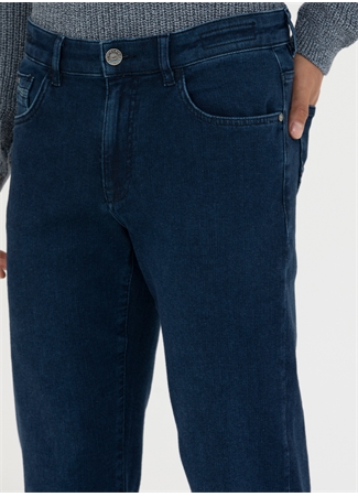 Pierre Cardin Normal Bel Normal Paça Straight Lacivert Erkek Denim Pantolon MIGUEL_5