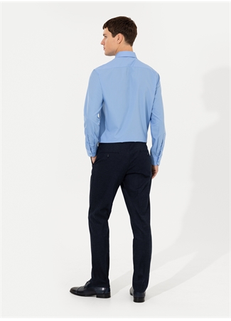 Pierre Cardin Normal Bel Normal Paça Slim Fit Lacivert Erkek Klasik Pantolon S09014/P_3