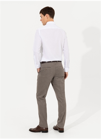 Pierre Cardin Normal Bel Normal Paça Slim Fit Açık Kahve Erkek Klasik Pantolon S09014/P_3