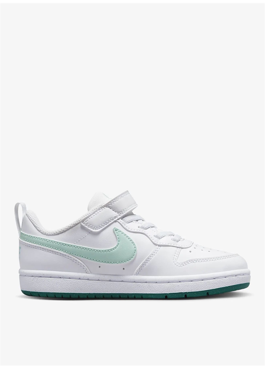 Nike Çocuk Beyaz Yürüyüş Ayakkabısı DV5457-102 COURT BOROUGH LOW PS