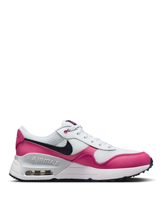 Nike Çocuk Beyaz - Pembe Yürüyüş Ayakkabısı DQ0284-110 AIR MAX SYSTM GS