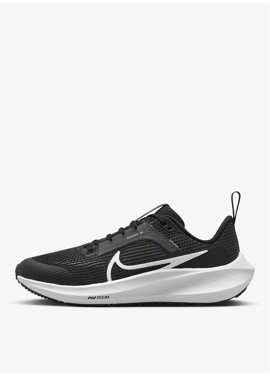 Nike Çocuk Siyah Koşu Ayakkabısı DX2498-001 AIR ZOOM PEGASUS 40 GS_1