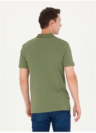 Pierre Cardin Baskılı Haki Erkek Polo T-Shirt PITINGA-E_4