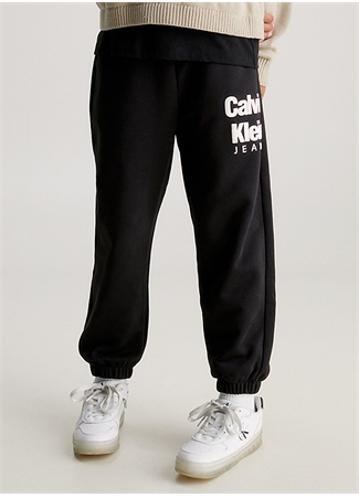 Calvin Klein Siyah Erkek Çocuk Eşofman Altı IB0IB01816BEH_0