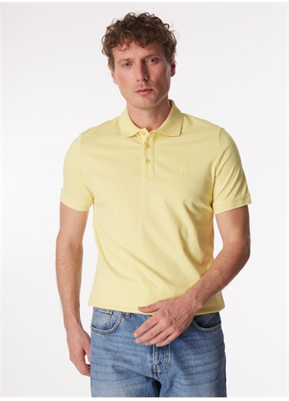 Fabrika Açık Sarı Erkek Regular Fit Polo T-Shirt LEGOLAS Y_1