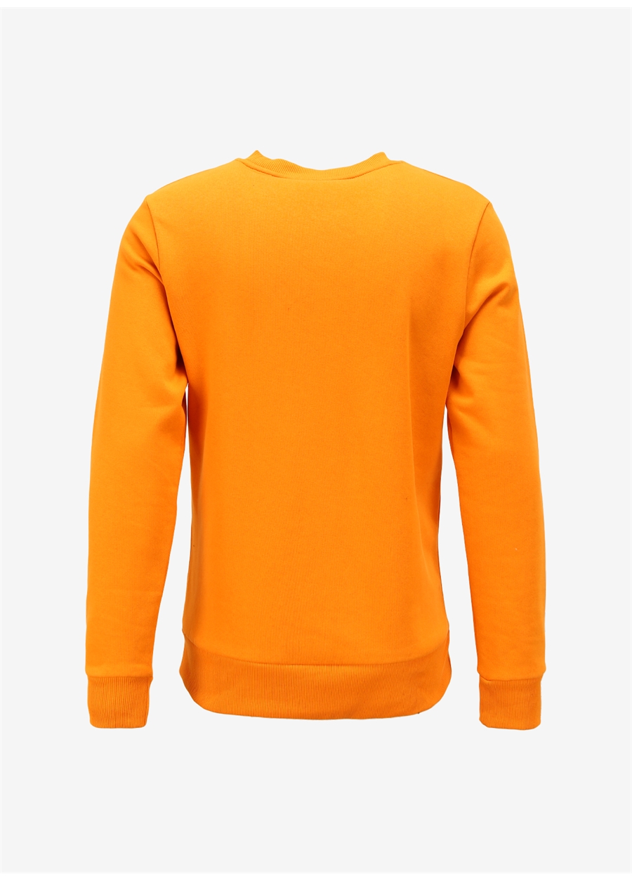 Jack & Jones Bisiklet Yaka Turuncu Erkek Sweatshırt 12261180_JORSILVERLAKE SWEAT CREW_1