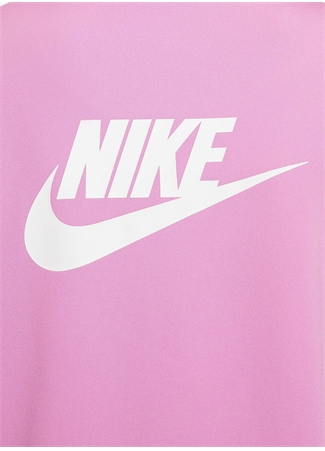 Nike Düz Pembe Kız Çocuk Eşofman Takımı FD3067-675 K NSW TRACKSUIT POLY FZ_4