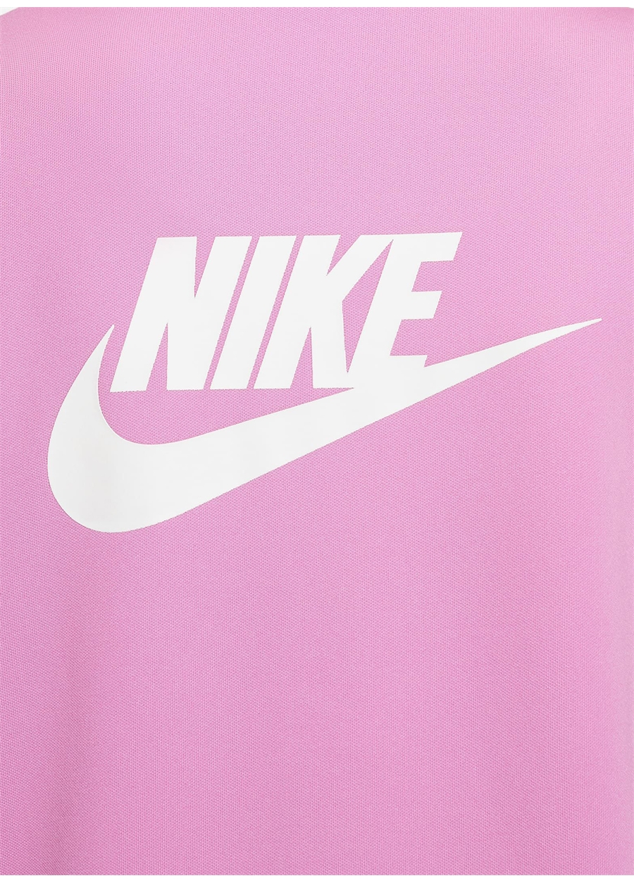 Nike Düz Pembe Kız Çocuk Eşofman Takımı FD3067-675 K NSW TRACKSUIT POLY FZ_4