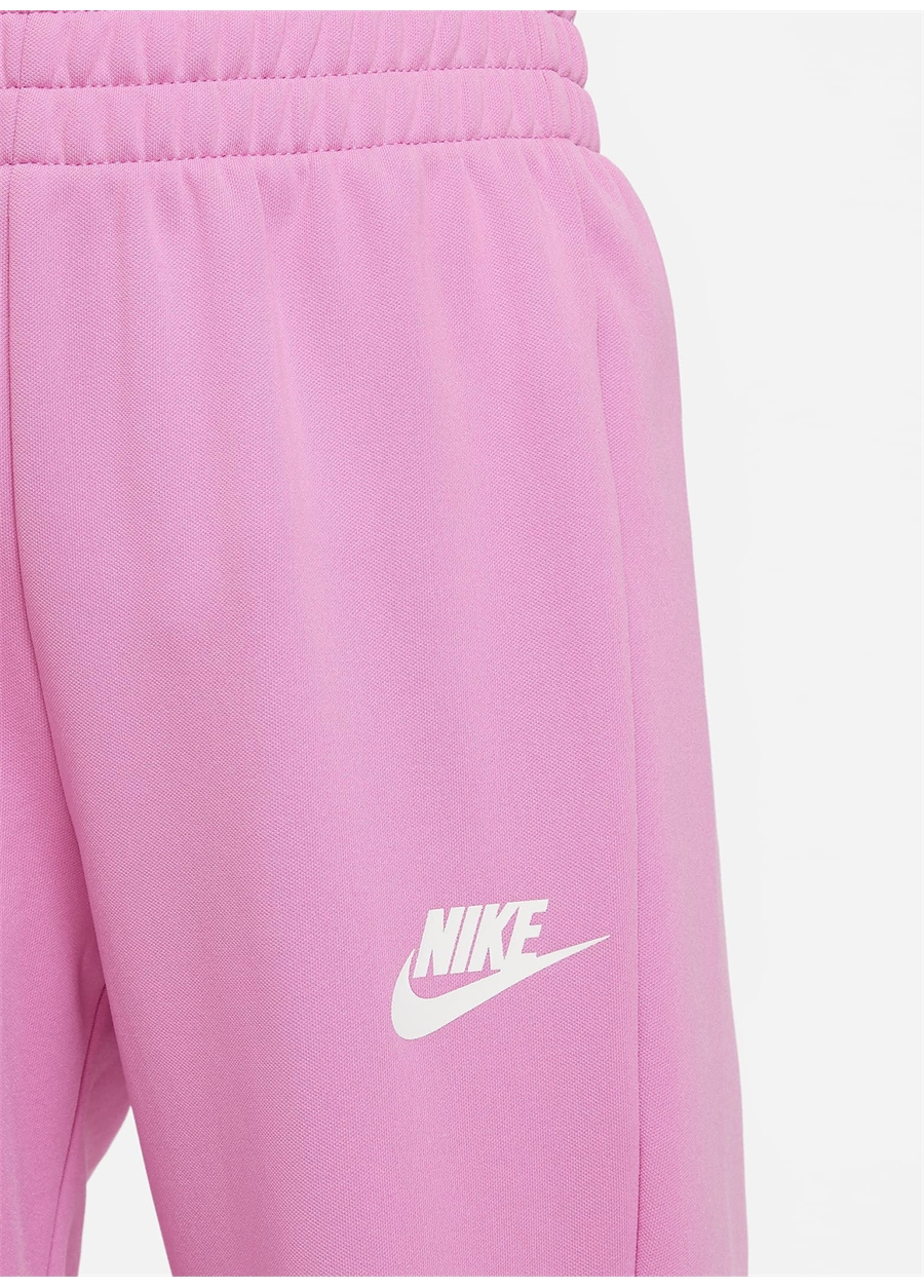 Nike Düz Pembe Kız Çocuk Eşofman Takımı FD3067-675 K NSW TRACKSUIT POLY FZ_7