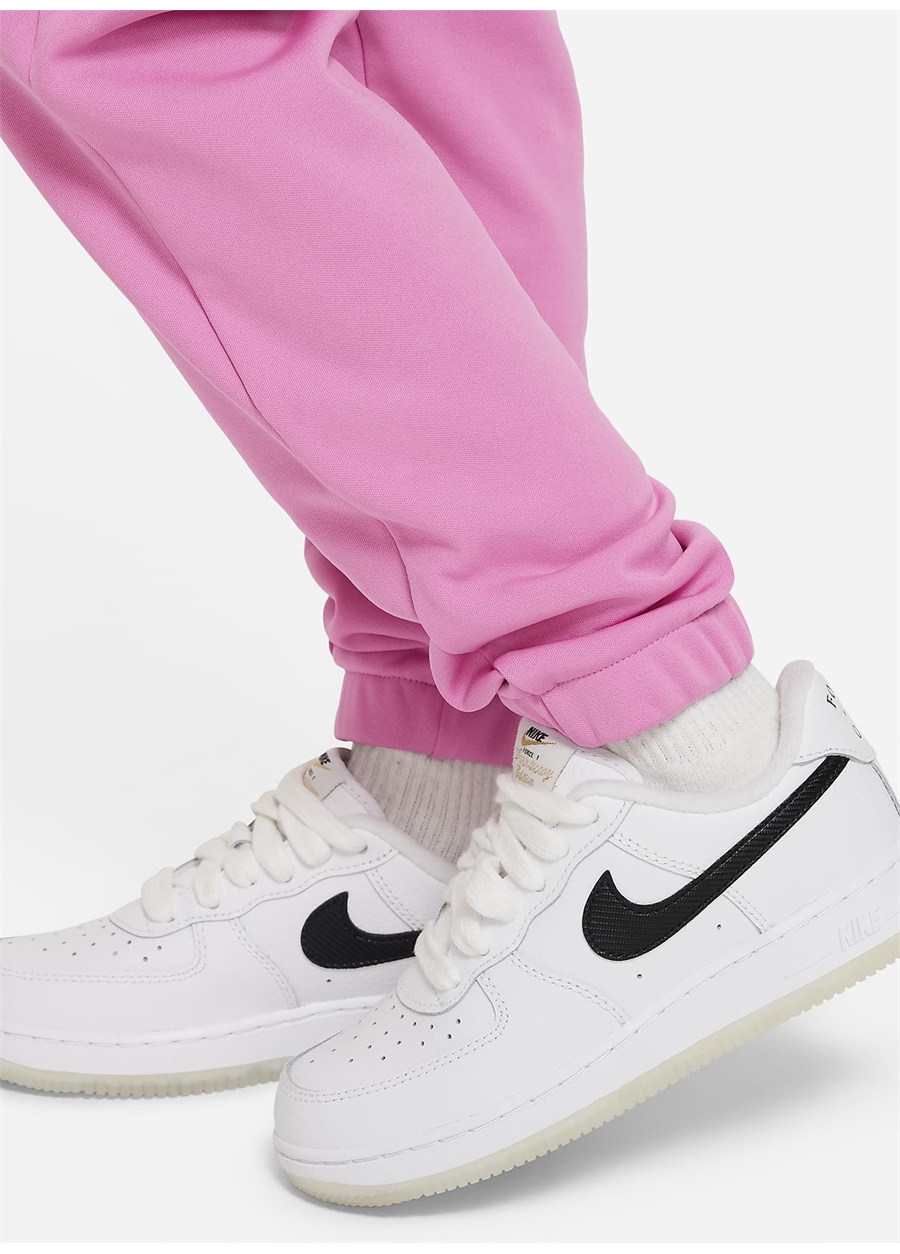 Nike Düz Pembe Kız Çocuk Eşofman Takımı FD3067-675 K NSW TRACKSUIT POLY FZ_8