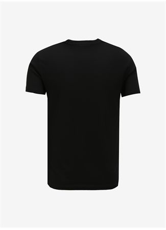 Armani Exchange Bisiklet Yaka Baskılı Siyah Erkek T-Shirt 6RZTAC 1200 BLACK