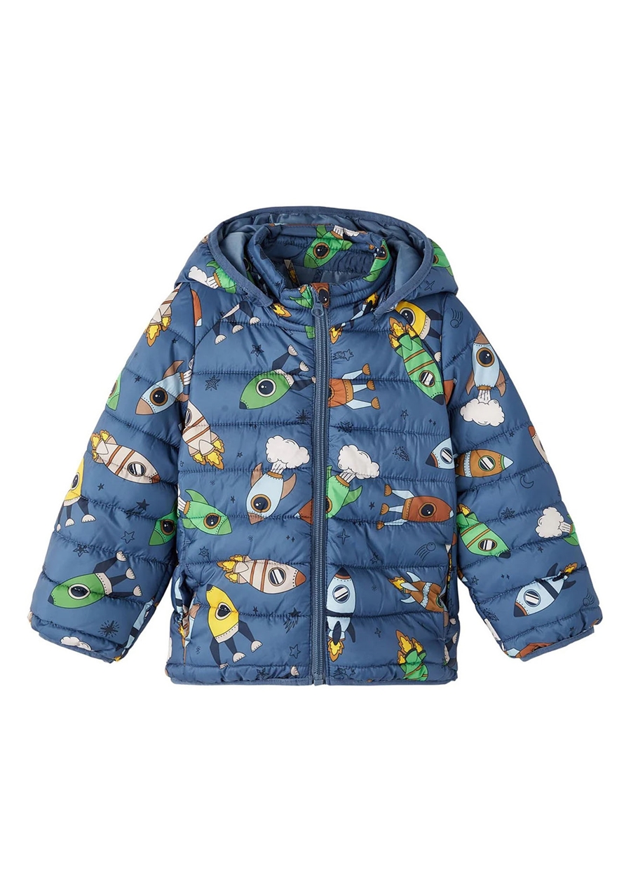 Name İt Mavi Erkek Bebek Mont NMMMONTY JACKET ROCKET_0