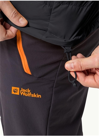 Jack Wolfskin Siyah Erkek Kapüşon Yaka Mont Ather Down Hoody M_4