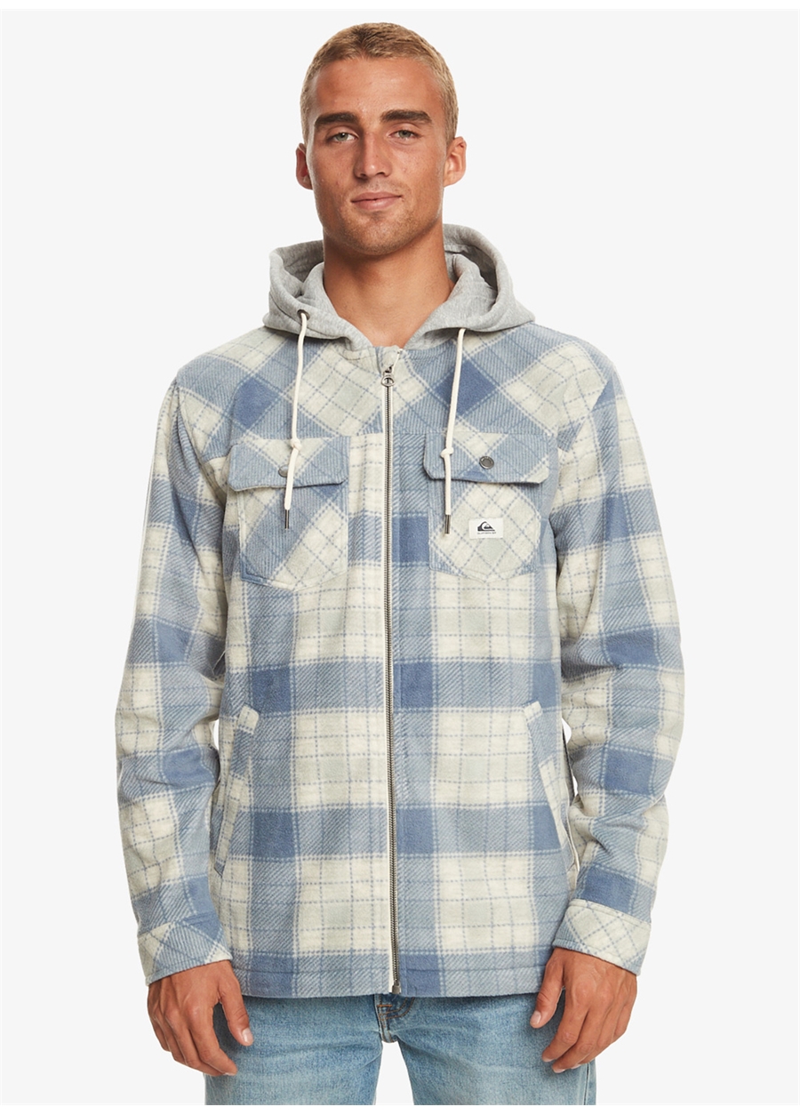 Quiksilver Mavi Erkek Polar Sweatshırt EQYFT04810 Super Swell