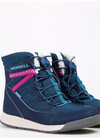 Merrell Lacivert Kız Çocuk Waterproof Bot MK166125 SNOW CRUSH 3.0 WTRPF_4