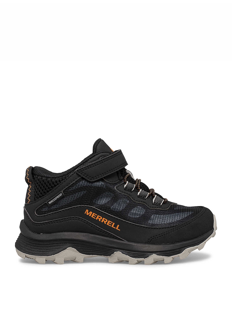 Merrell Siyah Erkek Çocuk Waterproof Bot MK265951 MOAB SPEED MID A/C WTRPF_0