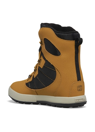 Merrell Sarı Erkek Çocuk Waterproof Bot MK267146 SNOW BANK 4.0 WTRPF_4