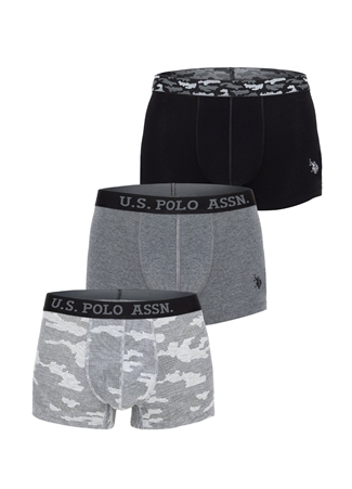 U.S. Polo Assn. Siyah Erkek Boxer I081SZ0IA.000.3BMDHSA