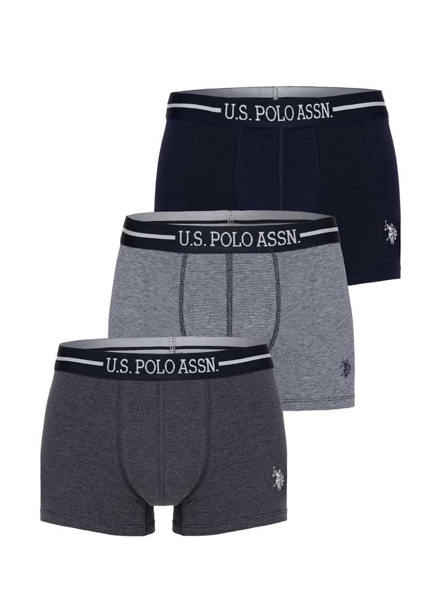 U.S. Polo Assn. Lacivert Erkek Boxer I081SZ0IA.000.3BMDALL_0