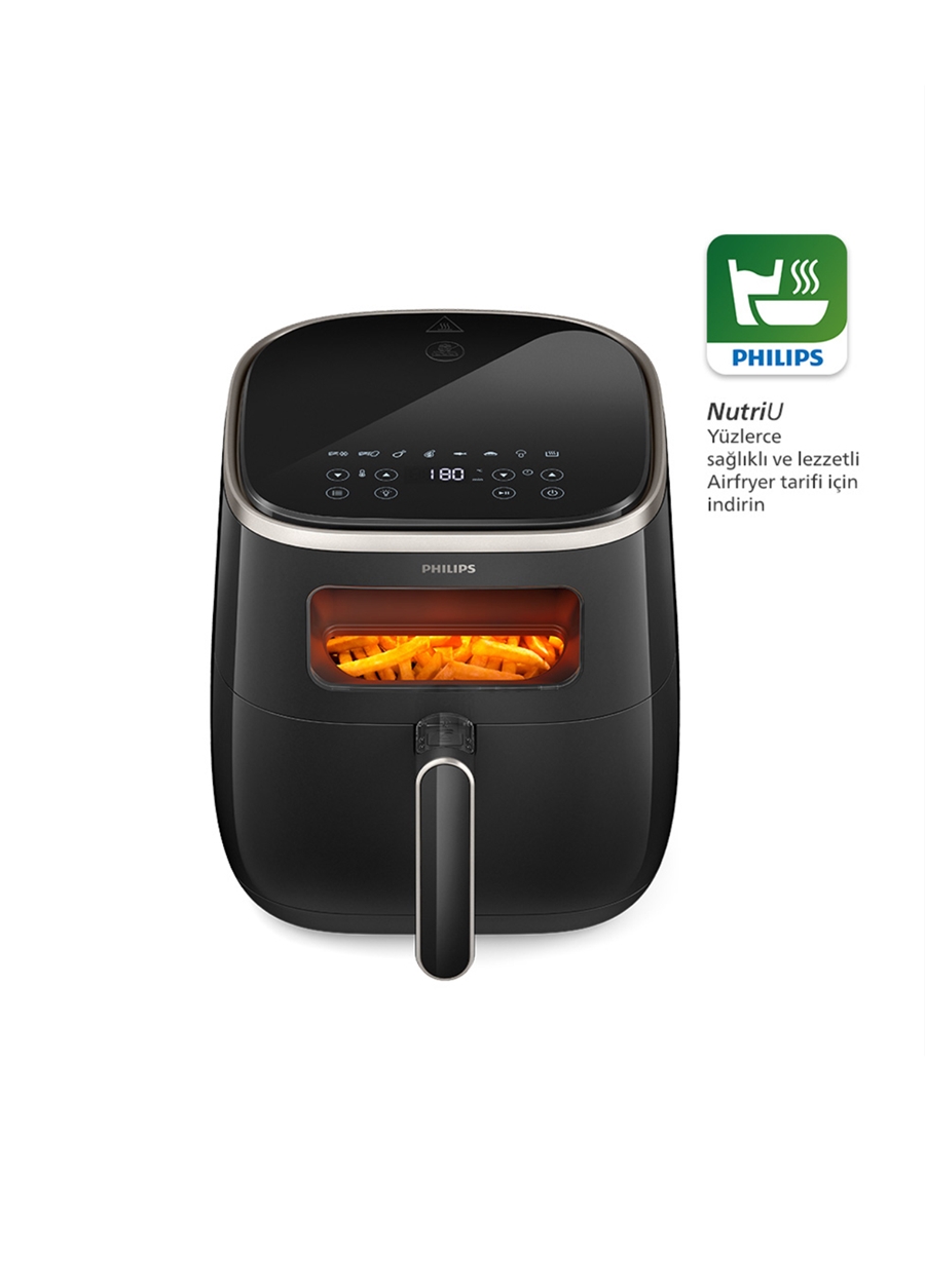 Philips Airfryer Xl Hd9257/80 3000 Serisi 5.6 Lt Yağsız Fritöz_6