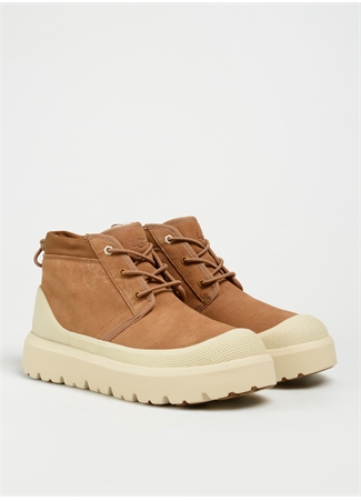 Ugg Süet + Tekstil Taba - Beyaz Erkek Bot 1143991 M CLASSIC ULTRA MINI_1