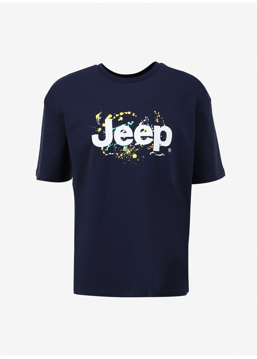 Jeep Lacivert Erkek T-Shirt C4SM-TST4540
