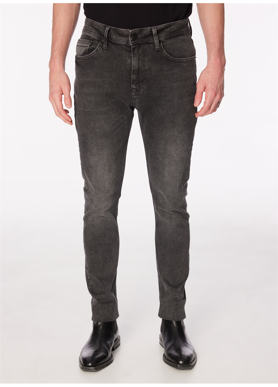 Fabrika Gri Erkek Skinny Fit Denim Pantolon F4SM-PNT 104_2