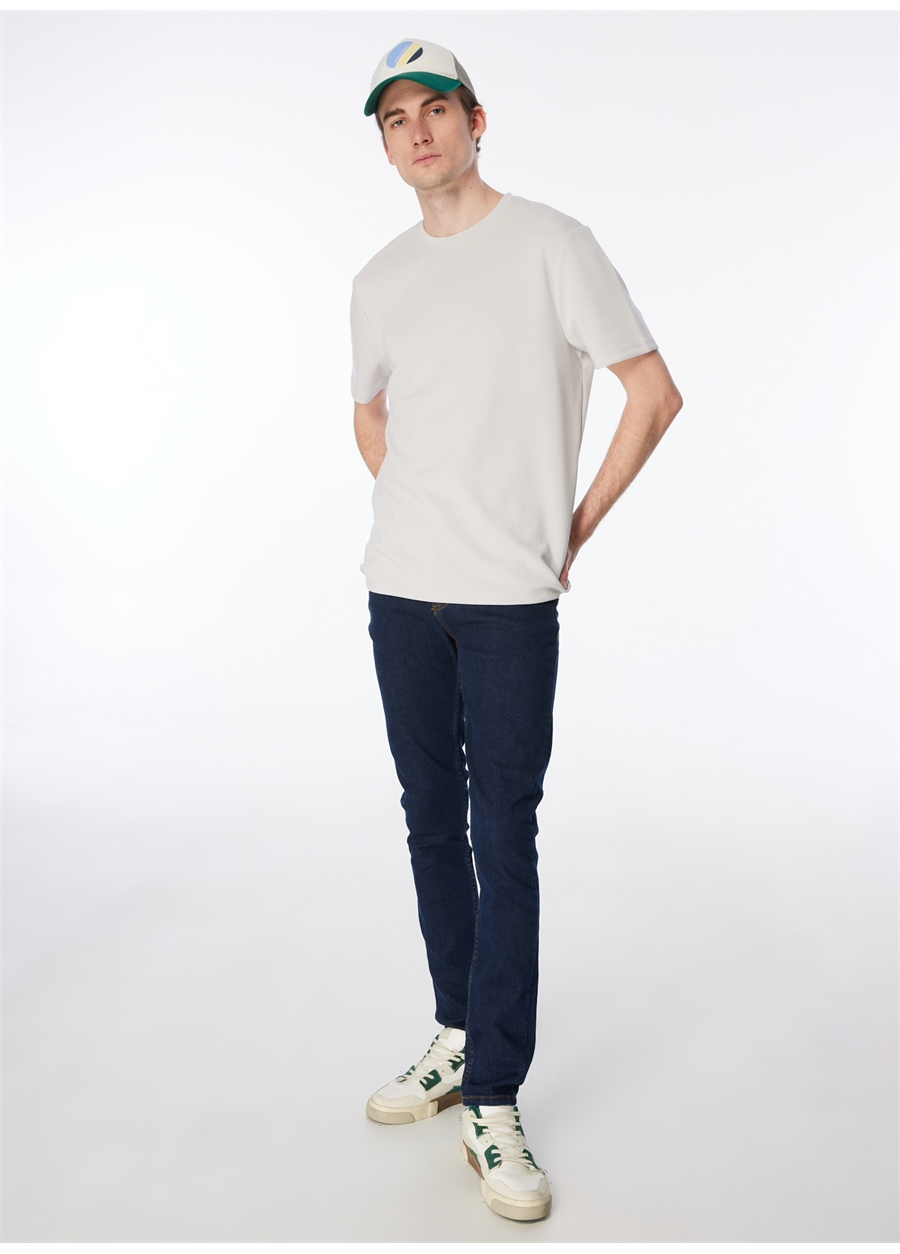 Fabrika Lacivert Erkek Skinny Fit Denim Pantolon F4SM-PNT 106_1