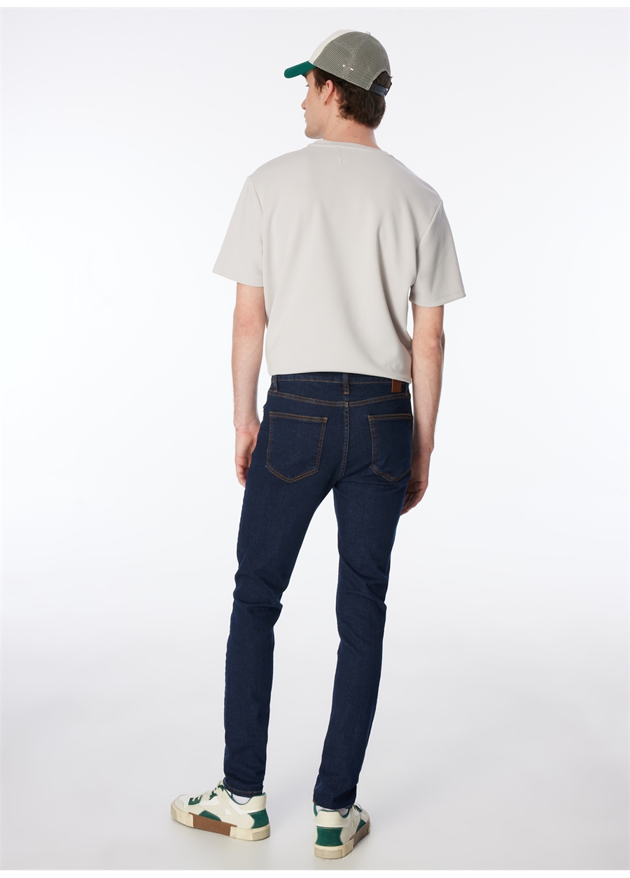 Fabrika Lacivert Erkek Skinny Fit Denim Pantolon F4SM-PNT 106_4