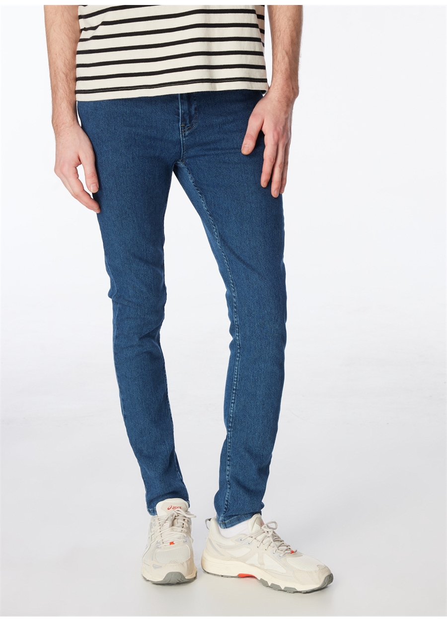 Fabrika Mavi Erkek Skinny Fit Denim Pantolon F4SM-PNT 108_1