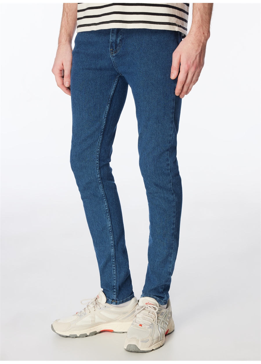 Fabrika Mavi Erkek Skinny Fit Denim Pantolon F4SM-PNT 108_2