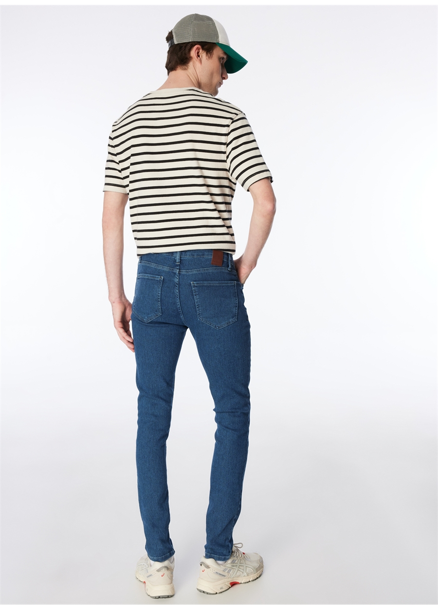 Fabrika Mavi Erkek Skinny Fit Denim Pantolon F4SM-PNT 108_4