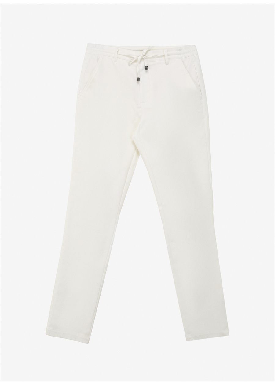 Fabrika Kırık Beyaz Erkek Basic Chino Pantolon F4SM-PNT 0294