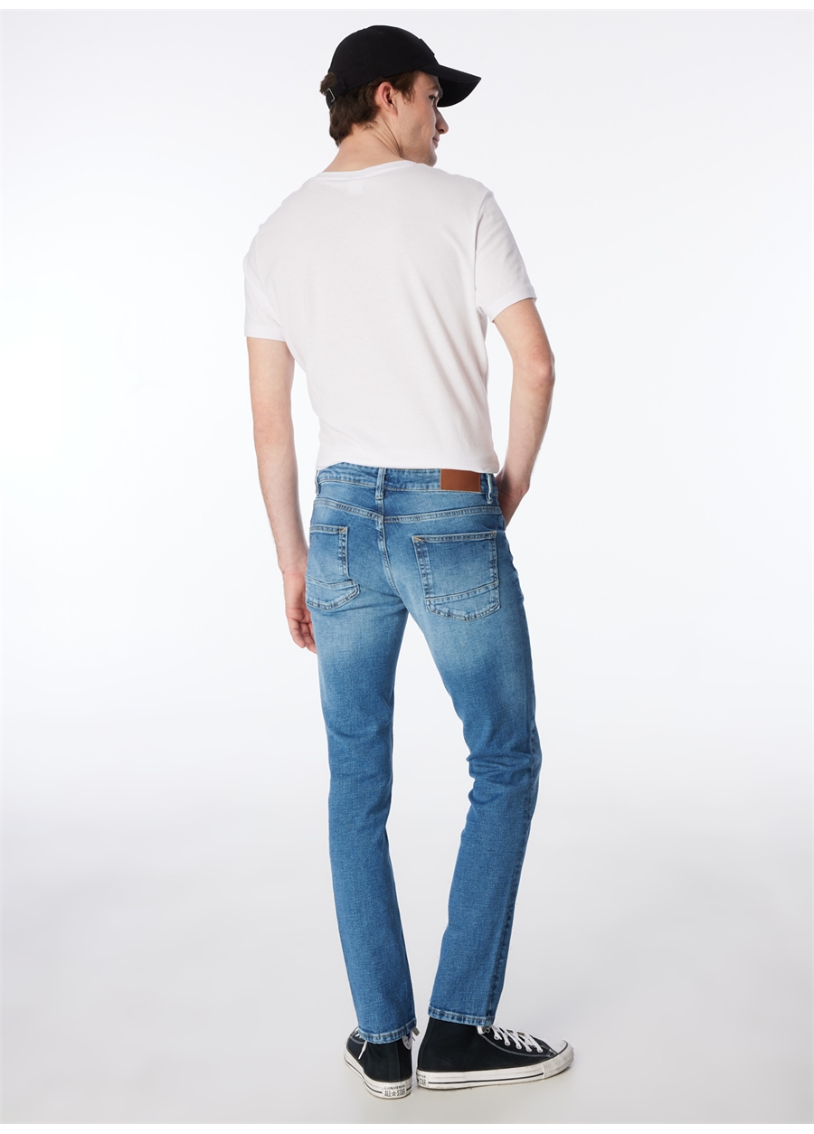 Fabrika Mavi Erkek Slim Fit Denim Pantolon F4SM-PNT-0997_4