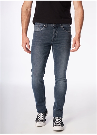 Fabrika Gri Erkek Slim Fit Denim Pantolon F4SM-PNT-0999_2