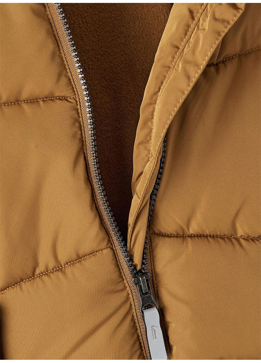 Name İt Kahve Erkek Bebek Kapüşonlu Normal Bel Kürklü Mont NMMMATHEW JACKET2_3