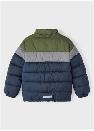 Name İt Lacivert Erkek Çocuk Mont NKMMONTEL PUFFER JACKET REFL. BLOCK_1