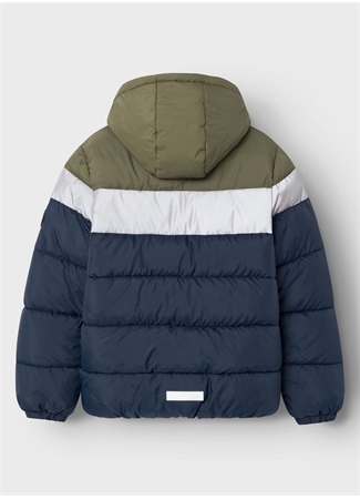 Name İt Lacivert Erkek Çocuk Mont NKMMONTEL PUFFER JACKET REFL. BLOCK_4