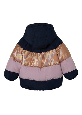 Name İt Lacivert Kız Bebek Mont NMFMILLE PUFFER JACKET BLOCK FOIL_1